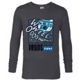thumbnail image 1 of Star Wars R2-D2 Droids Have More Fun - Long Sleeve T-Shirt for Men - Customized-Charcoal Heather, 1 of 5