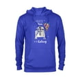 thumbnail image 1 of Star Wars R2-D2 Greatest Mom in the Galaxy Mother's Day - Pullover Hoodie for Adults - Customized-Royal, 1 of 5