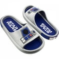 thumbnail image 1 of Star Wars 885499-size11 R2 D2 Metallic Mens Cloud Comfort Slide Sandals - Size 11, 1 of 7