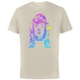 thumbnail image 1 of Star Wars R2-D2 Neon Gradient - Short Sleeve Cotton T-Shirt for Adults - Customized-Natural, 1 of 5
