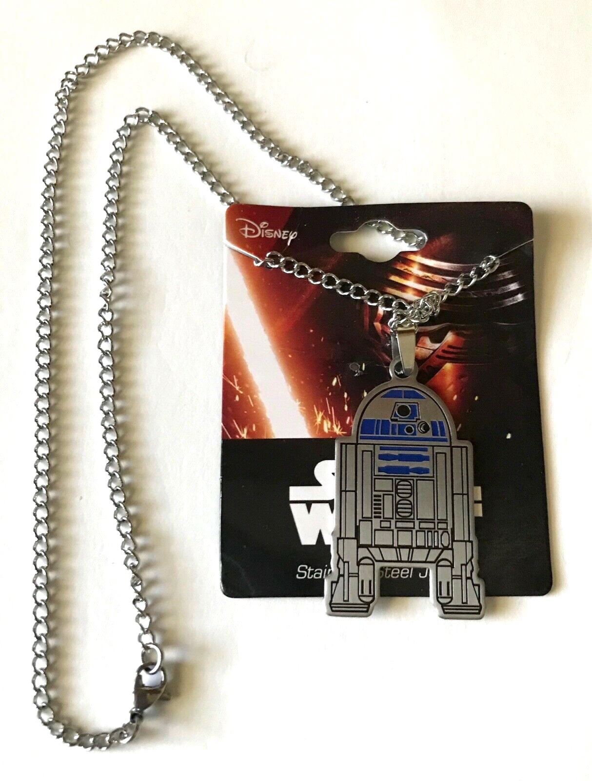 Star Wars R2-D2 Pendant Necklace Star Wars Fan Jewelry - Walmart.com