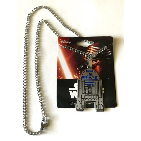 Star Wars R2-D2 Pendant Necklace Star Wars Fan Jewelry
