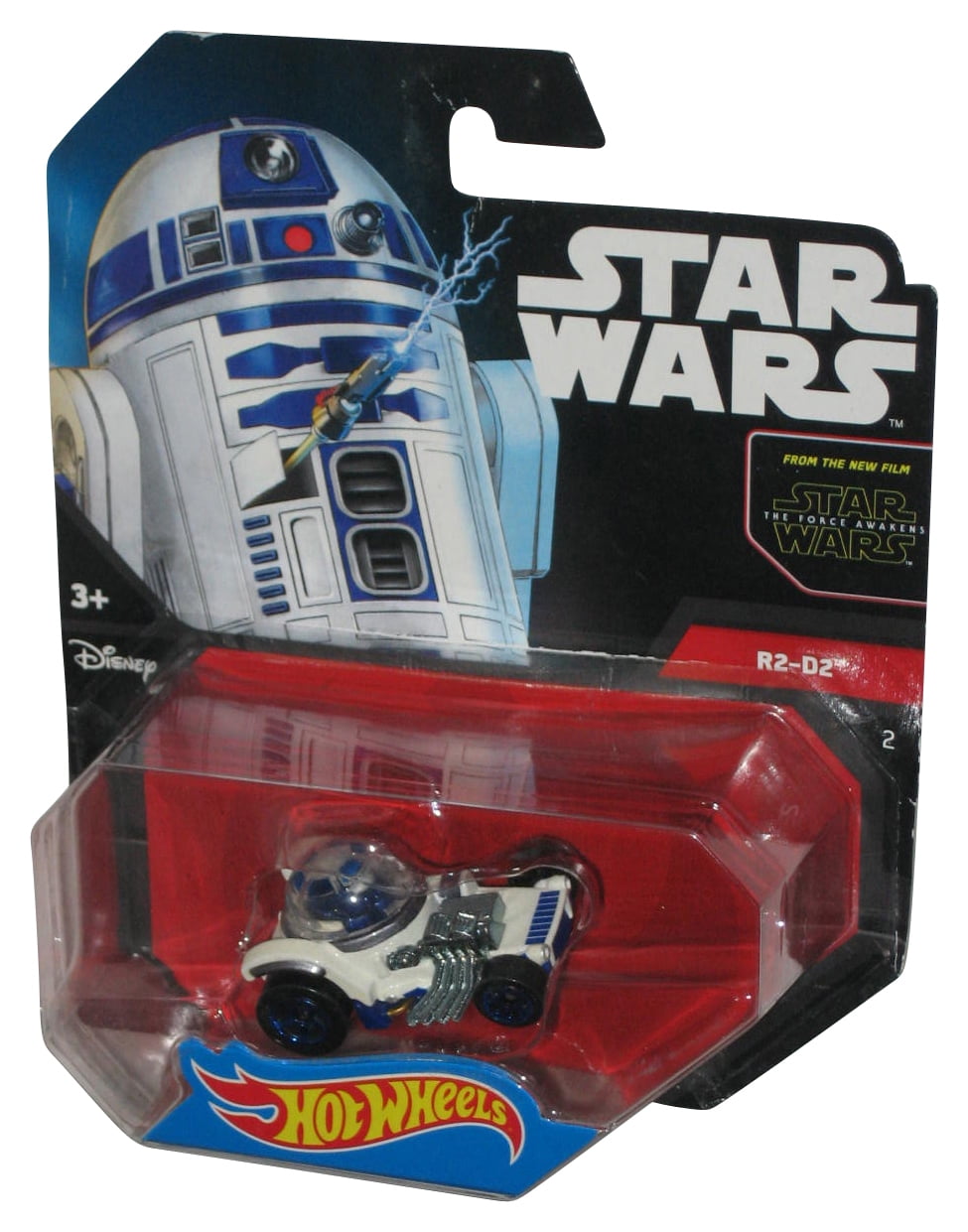 Star Wars R2D2 Robot Hot Wheels (2015) Mattel Toy Car