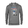 thumbnail image 1 of Star Wars R2-D2 The Force is Strong Americana - Pullover Hoodie for Adults - Customized-Graphite Heather, 1 of 5