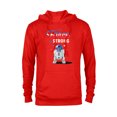 thumbnail image 1 of Star Wars R2-D2 The Force is Strong Americana - Pullover Hoodie for Adults - Customized-Red, 1 of 5
