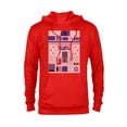 thumbnail image 1 of Star Wars R2-D2 Ugly Christmas Sweater - Pullover Hoodie for Adults - Customized-Red, 1 of 5