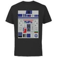 thumbnail image 1 of Star Wars R2-D2 Ugly Christmas Sweater - Short Sleeve Cotton T-Shirt for Adults - Customized-Black, 1 of 5