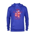 thumbnail image 1 of Star Wars R2-D2 and C-3PO Christmas Nordic Print Red - Pullover Hoodie for Adults - Customized-Royal, 1 of 5