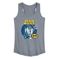 thumbnail image 1 of Star Wars - R2D2 Wrapper - Women's Racerback Graphic Tank, 1 of 4