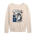 thumbnail image 1 of Star Wars - R2D2 Bleep Boop - Women's French Terry Long Sleeve Pullover, 1 of 4