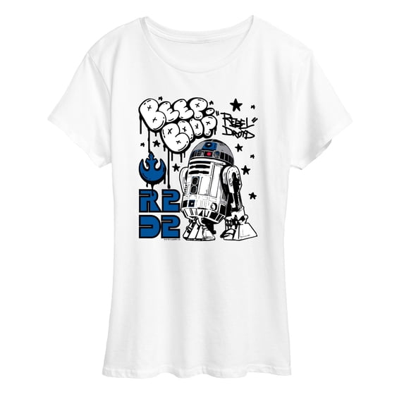 Star Wars - R2D2 Bleep Boop - Women's Short Sleeve Graphic T-Shirt