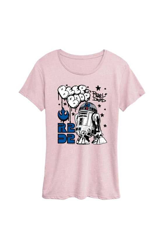 - R2D2 Bleep Boop - Women's Short Sleeve Graphic T-Shirt