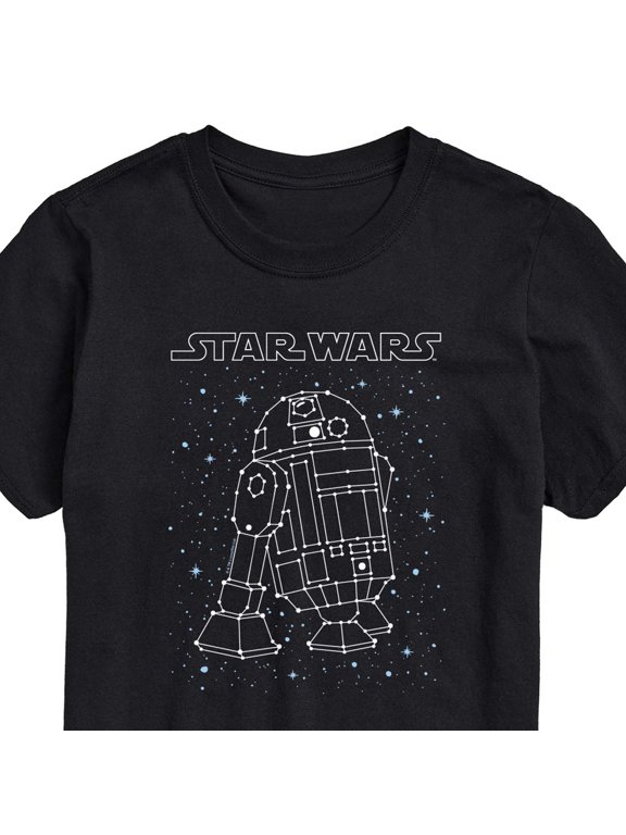 - R2D2 Constellation Men's Short Sleeve Graphic T-Shirt