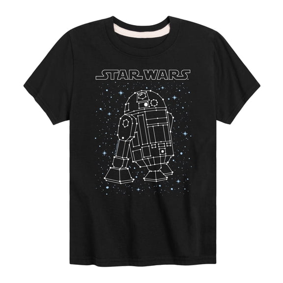 Star Wars - R2D2 Constellation - Toddler And Youth Short Sleeve Tee