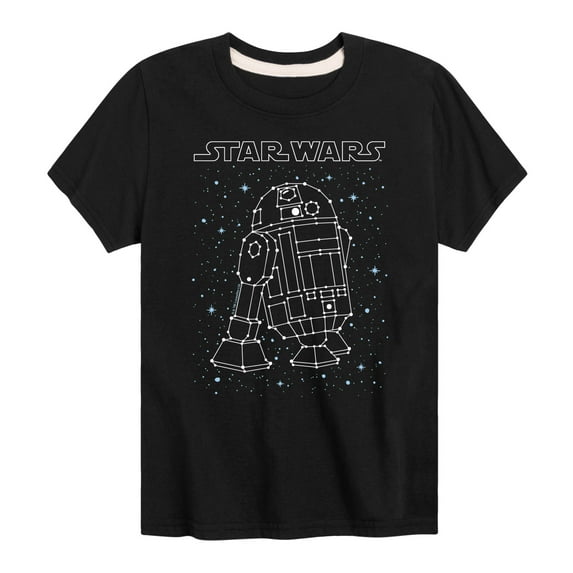 Star Wars - R2D2 Constellation - Toddler And Youth Short Sleeve Tee
