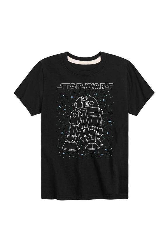 - R2D2 Constellation - Toddler And Youth Short Sleeve Tee