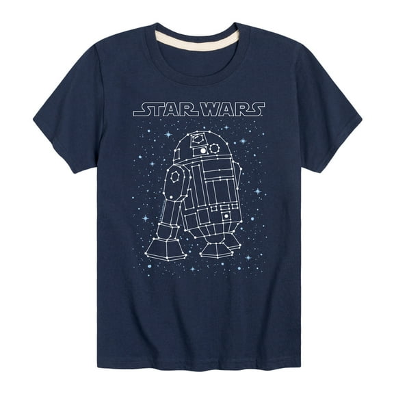 Star Wars - R2D2 Constellation - Toddler And Youth Short Sleeve Tee