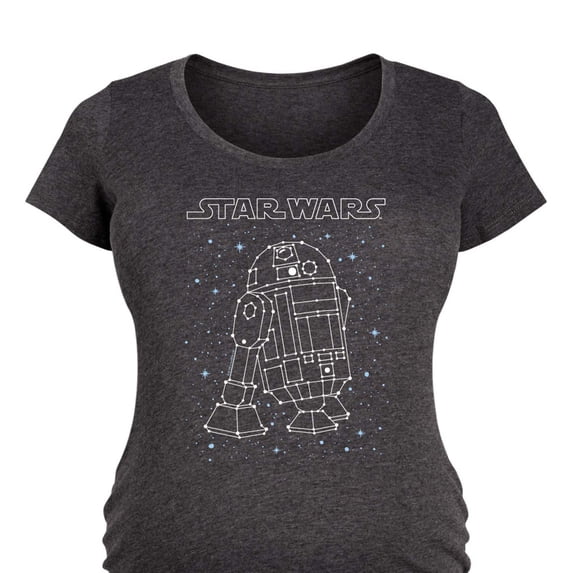 Star Wars - R2D2 Constellation - Women's Maternity Scoop Neck Graphic T-Shirt