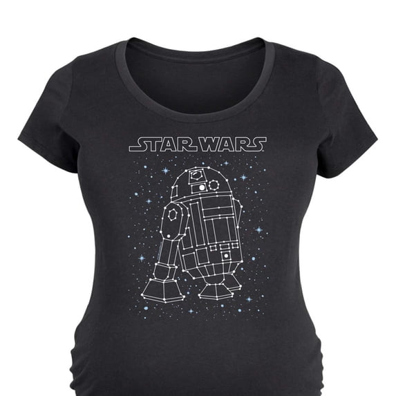Star Wars - R2D2 Constellation - Women's Maternity Scoop Neck Graphic T-Shirt