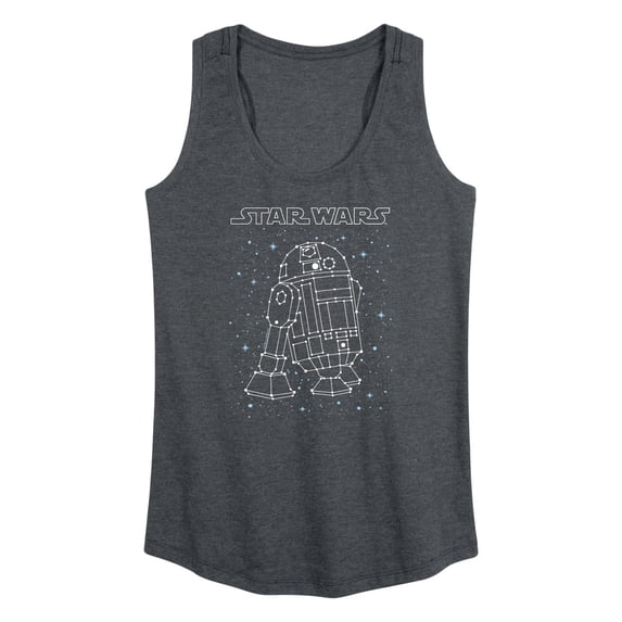 Star Wars - R2D2 Constellation - Women's Racerback Graphic Tank