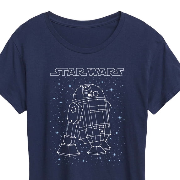 Star Wars - R2D2 Constellation - Women's Short Sleeve Graphic T-Shirt