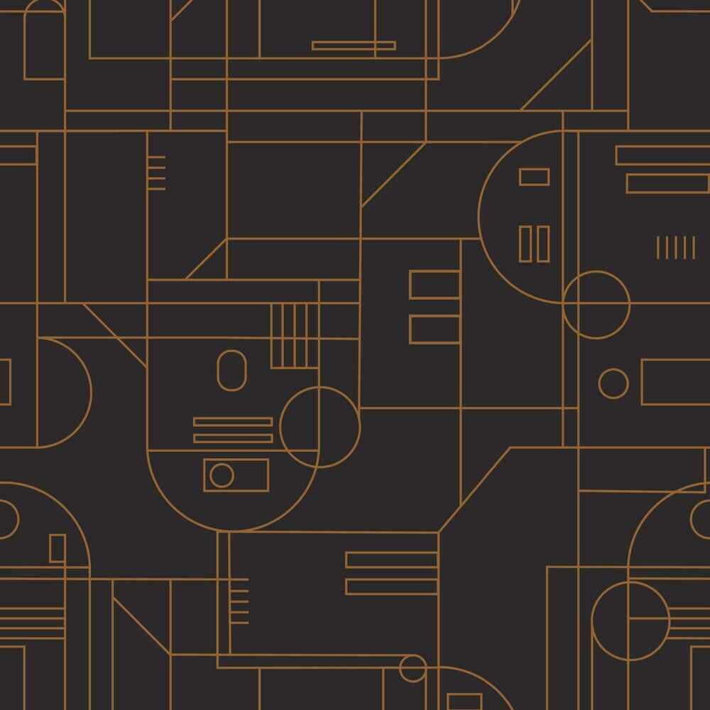 Star Wars R2D2 Geometric Peel and Stick Wallpaper