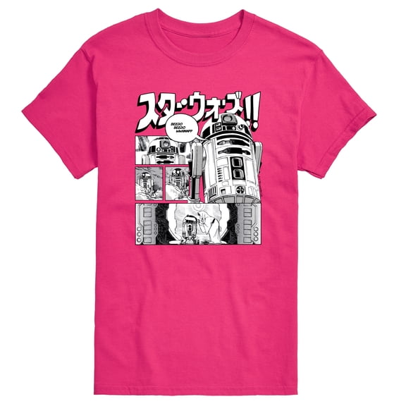 Star Wars - R2D2 Manga Panels - Men's Short Sleeve Graphic T-Shirt