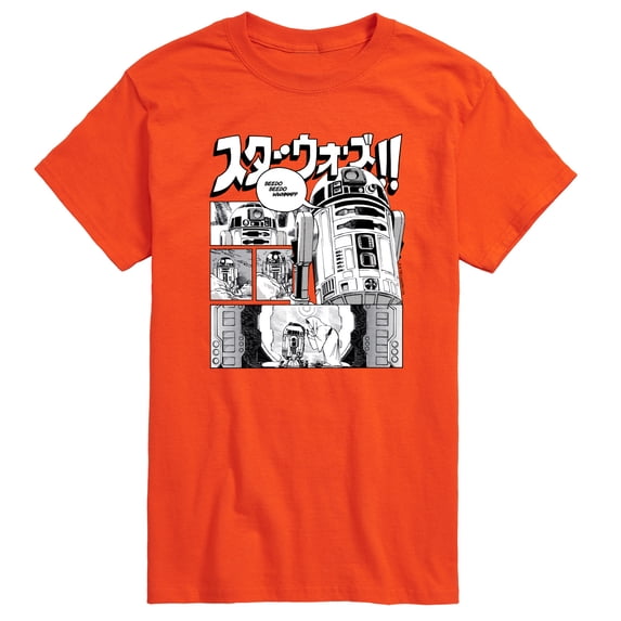 Star Wars - R2D2 Manga Panels - Men's Short Sleeve Graphic T-Shirt
