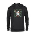thumbnail image 1 of Star Wars R2D2 Merry Christmas - Pullover Hoodie for Adults - Customized-Black, 1 of 5