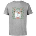thumbnail image 1 of Star Wars R2D2 Merry Christmas - Short Sleeve Cotton T-Shirt for Adults - Customized-Athletic Heather, 1 of 5