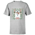 thumbnail image 1 of Star Wars R2D2 Merry Christmas - Short Sleeve T-Shirt for Kids - Customized-Athletic Heather, 1 of 5