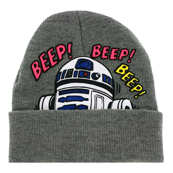 Star Wars R2D2 Print Knit Beanie