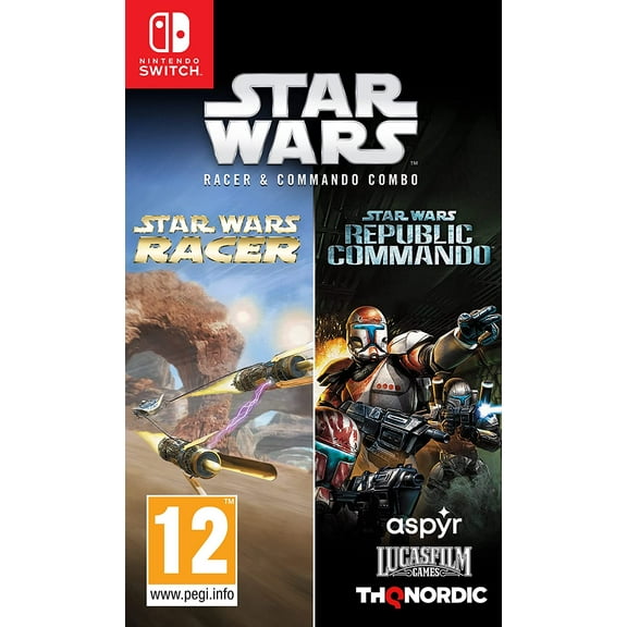 Star Wars Racer and Commando Combo - (Nintendo Switch)