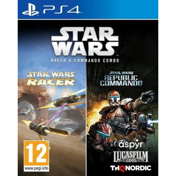 Star Wars Racer and Republic Commando Combo PS4 Brand New Factory Sealed
