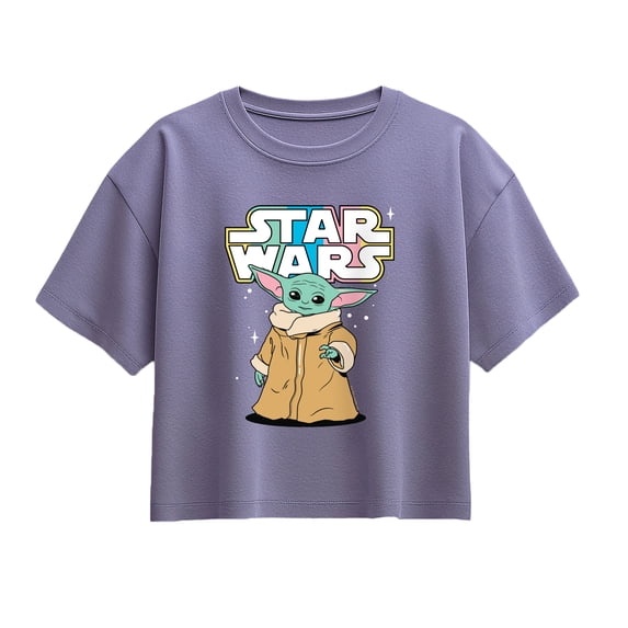 Star Wars - Rainbow Child - Youth Girls Boxy T-Shirt