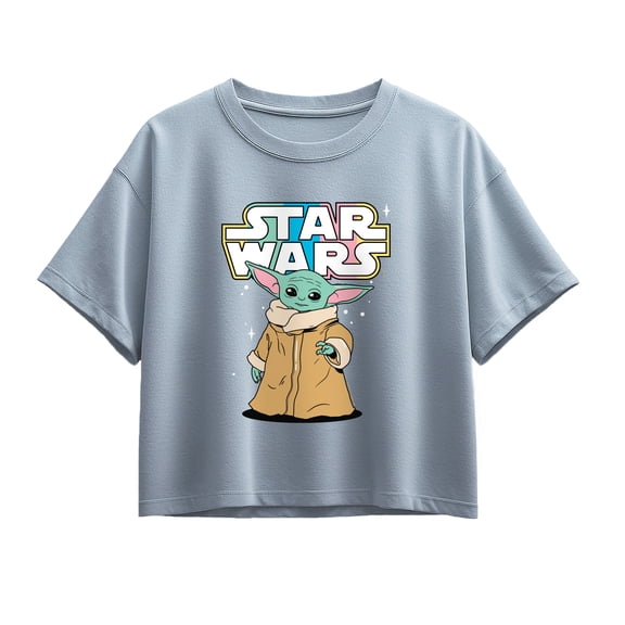Star Wars - Rainbow Child - Youth Girls Boxy T-Shirt