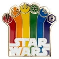 thumbnail image 1 of Star Wars Rainbow Logo  Enamel Pin, 1 of 3