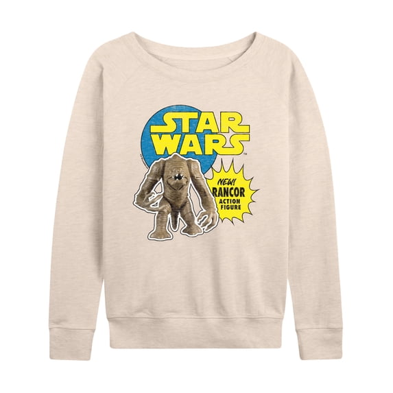 Star Wars - Rancor Action Figure - Women's French Terry Pullover Sweatshirt