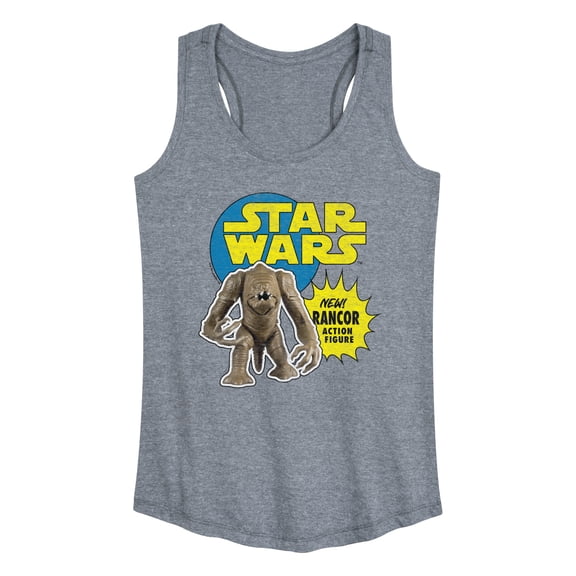 Star Wars - Rancor Action Figure Graphic Racerback Tank