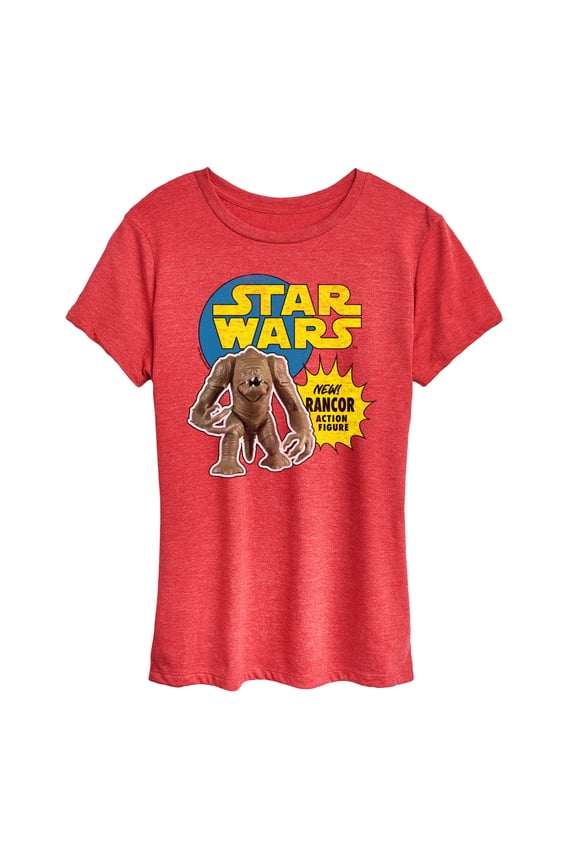- Rancor Action Figure Short Sleeve Graphic T-Shirt