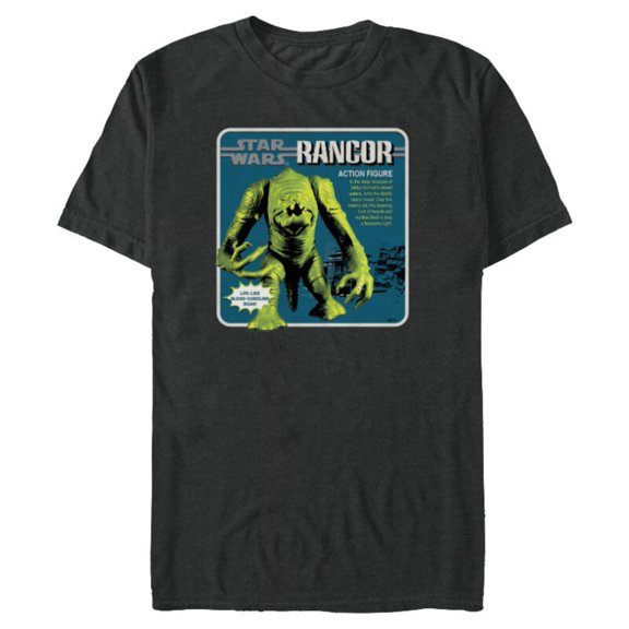 Star Wars Rancor Beast Action Figure - Short Sleeve Blended T-Shirt for Adults - Customized-Dark Heather