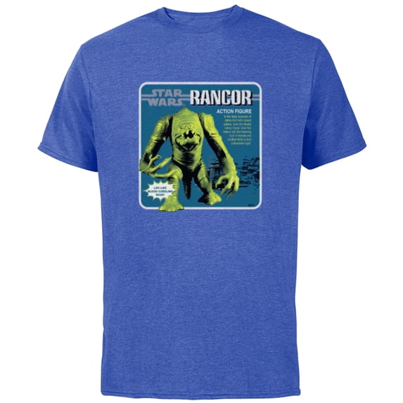 Star Wars Rancor Beast Action Figure - Short Sleeve Cotton T-Shirt for Adults - Customized-Royal Heather