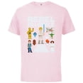 thumbnail image 1 of Star Wars Rebel Alliance Heroes - Short Sleeve Cotton T-Shirt for Adults - Customized-Soft Pink, 1 of 5