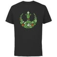 thumbnail image 1 of Star Wars Rebel Alliance Holiday Standard - Short Sleeve Cotton T-Shirt for Adults - Customized-Black, 1 of 5