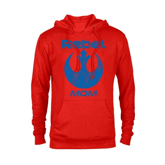 Star Wars Rebel Alliance Matching Family MOM - Pullover Hoodie for Adults - Customized-Red Heather