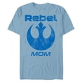 thumbnail image 1 of Star Wars Rebel Alliance Matching Family MOM - Short Sleeve Blended T-Shirt for Adults - Customized-Ocean Blue, 1 of 5
