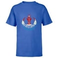 thumbnail image 1 of Star Wars Rebel Alliance Rebellions are Built on Hope USA - Short Sleeve T-Shirt for Kids - Customized-Royal, 1 of 5