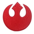thumbnail image 1 of Star Wars Rebel Alliance Red Squardron Logo Embroidered Patch, 1 of 1
