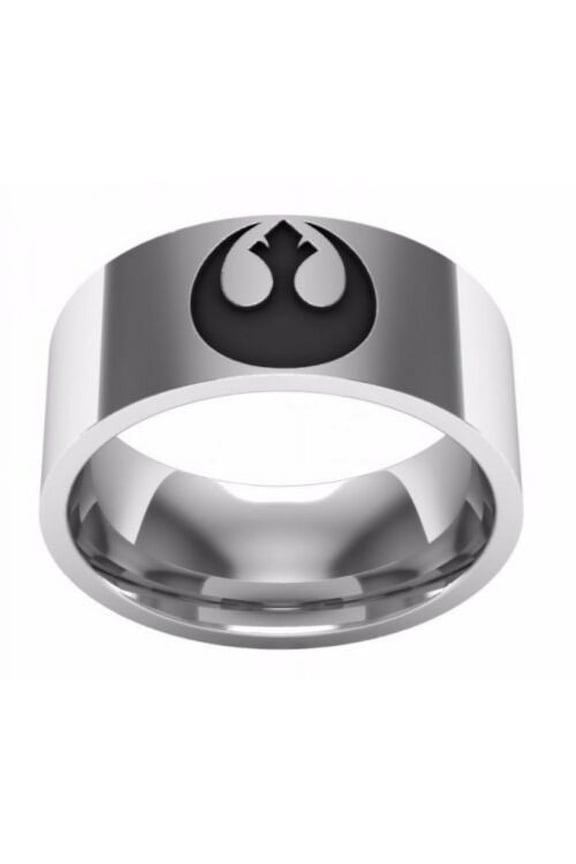 Star Wars Rebel Alliance Stainless Steel Band Ring Size 13