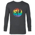 thumbnail image 1 of Star Wars Rebel Alliance and Galactic Empire Pride - Long Sleeve T-Shirt for Men - Customized-Charcoal Heather, 1 of 5